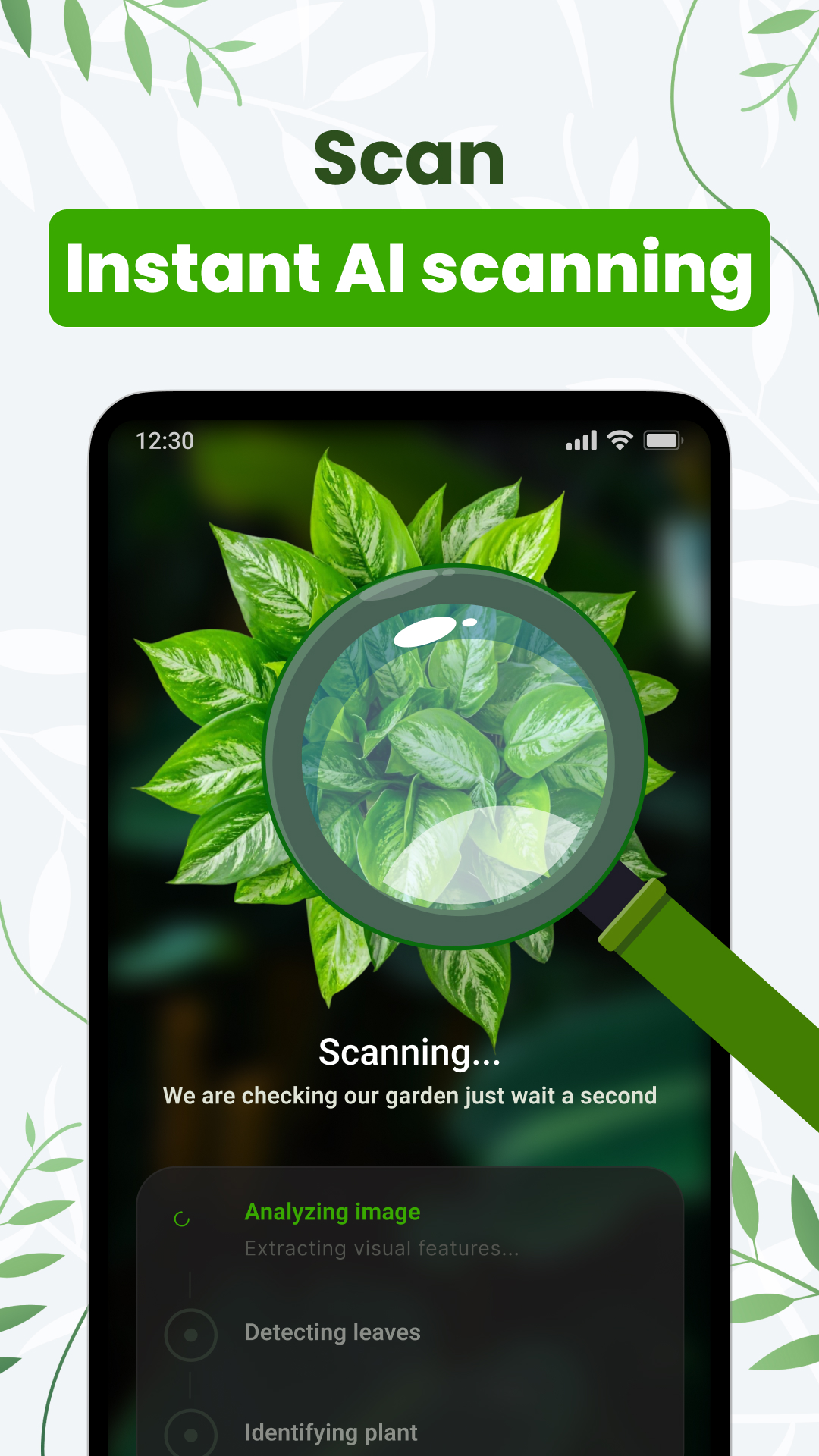 Instant AI Plant Scanning