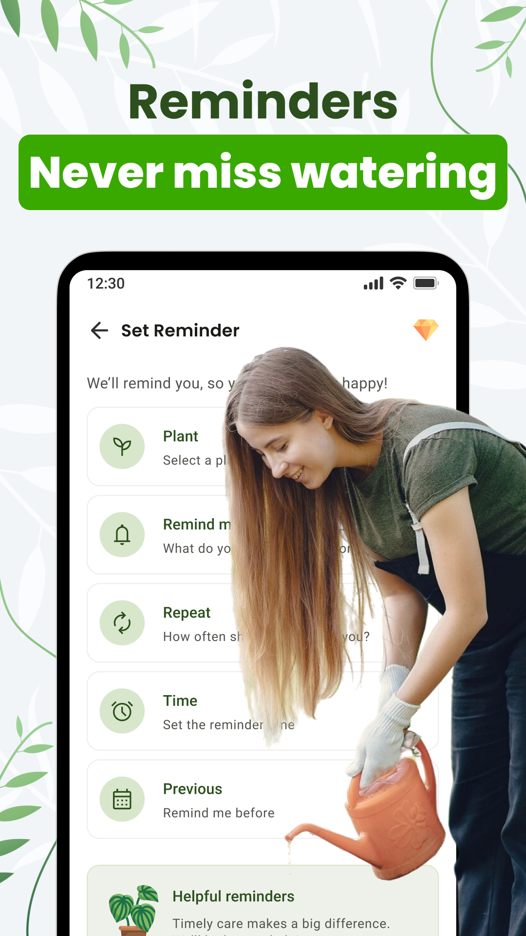 Watering Reminders